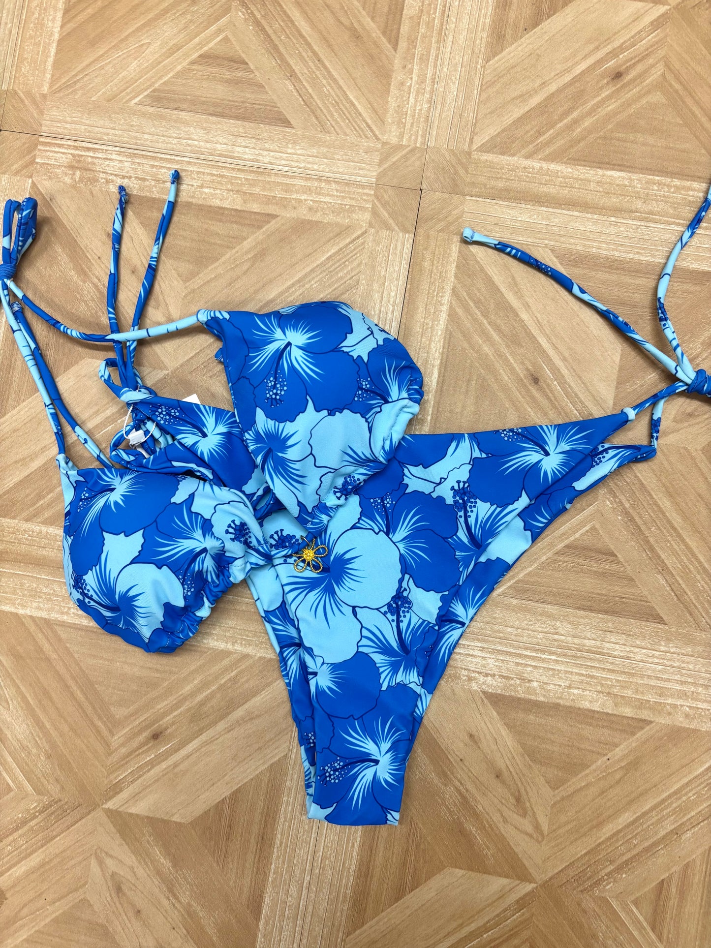 Honolulu Bikini Set - Blue