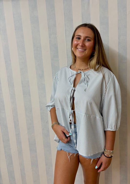 Seaside Stripe Top