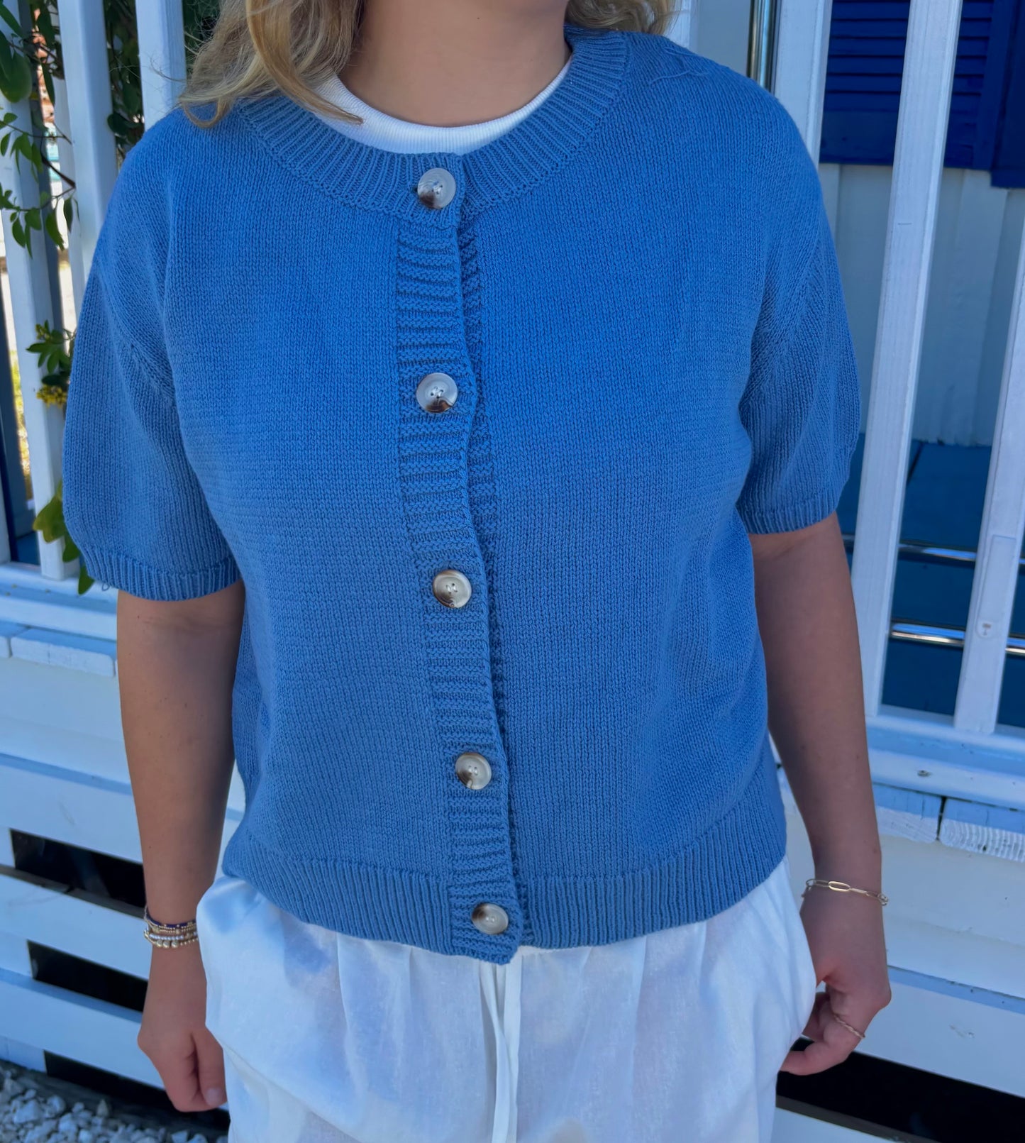 Coastline Cardigan - Blue