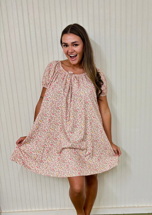 Garden Party Babydoll Dress