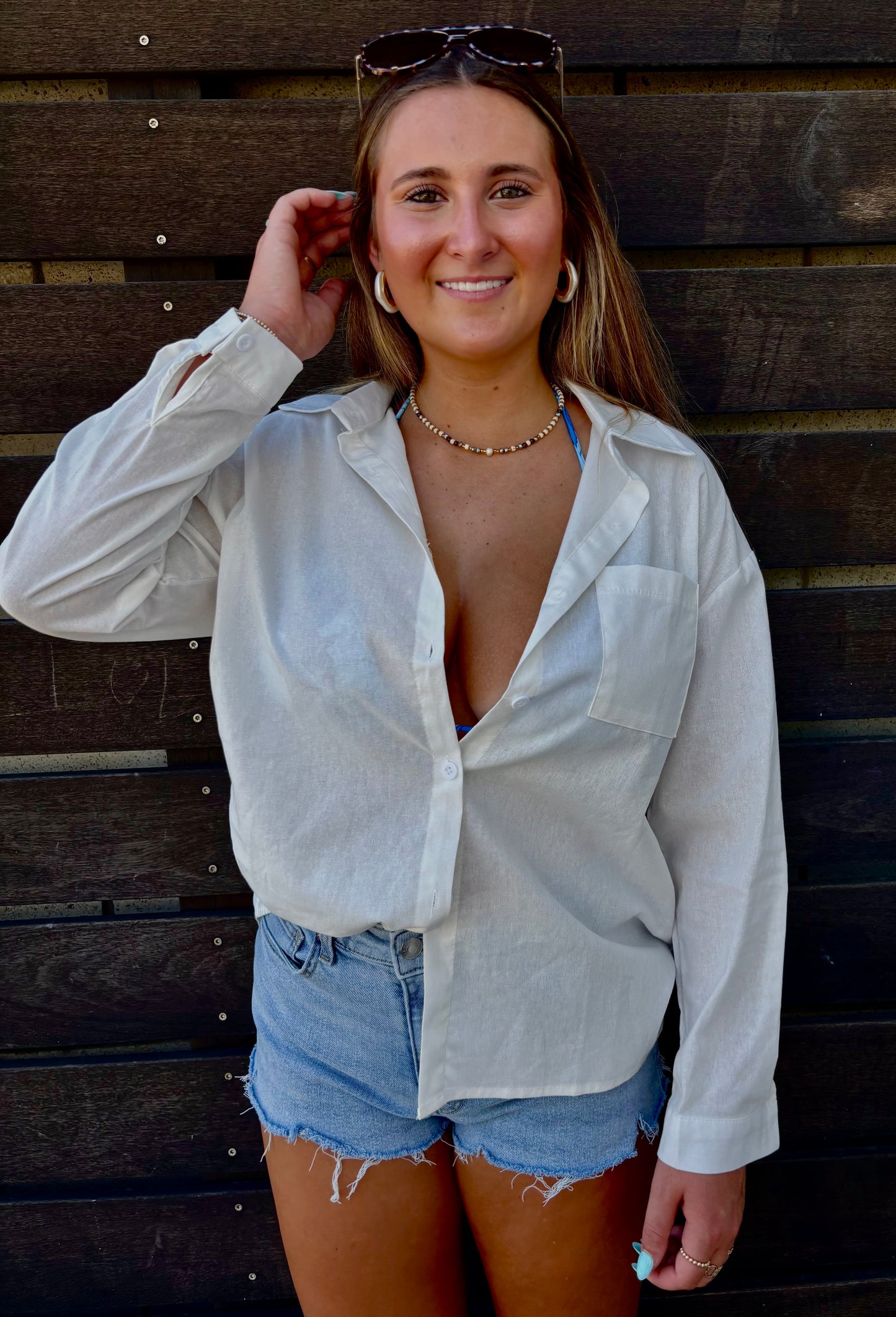 Classic Button Down - White