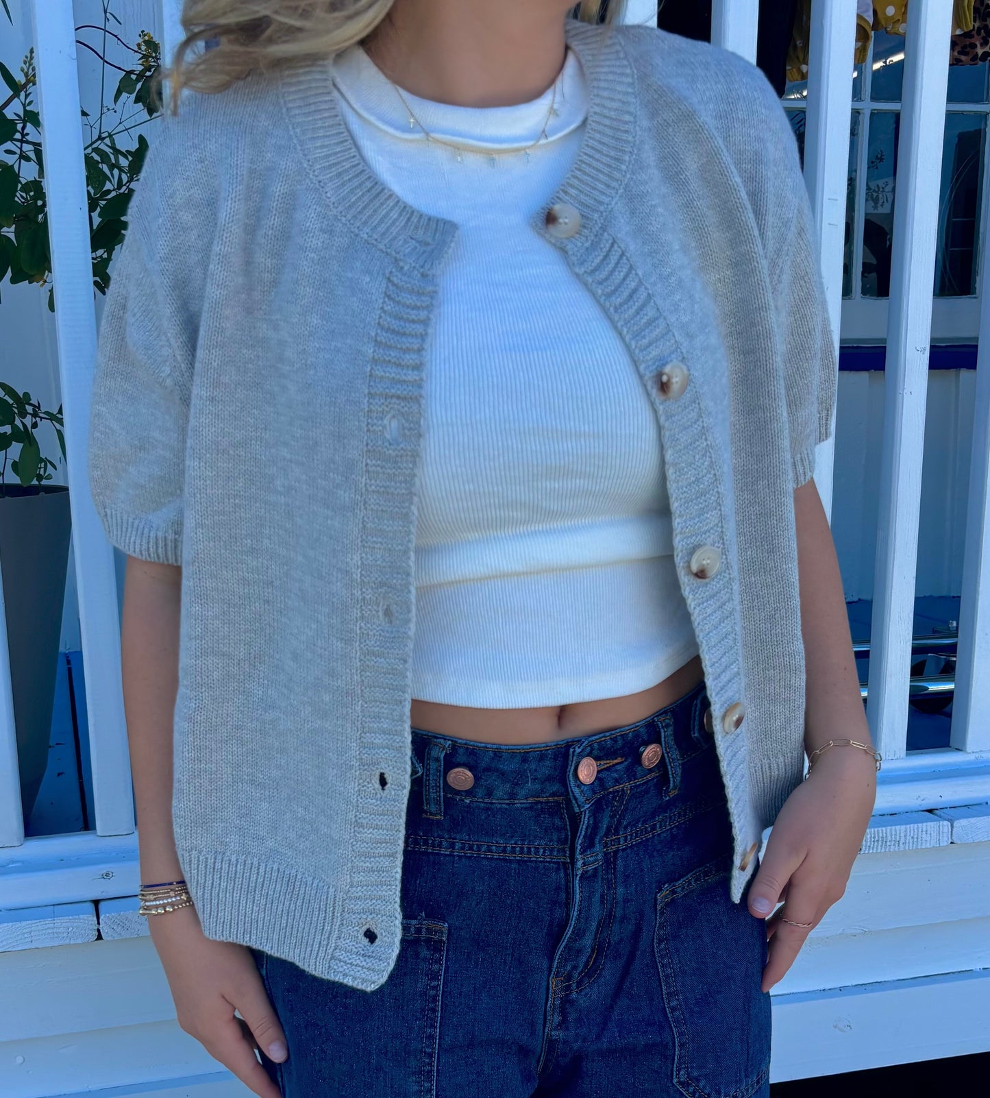 Coastline Cardigan - Grey