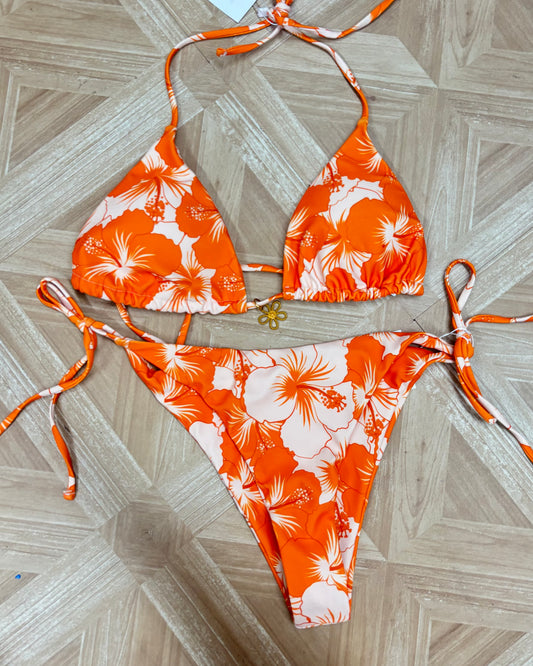 Honolulu Bikini Set - Orange