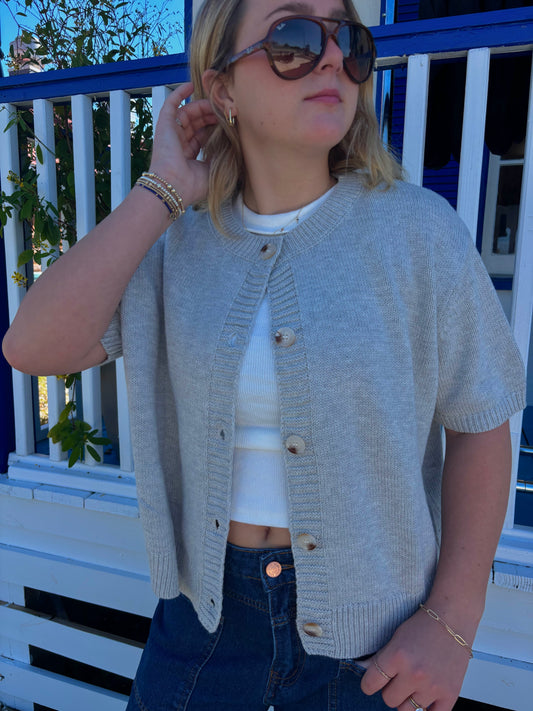 Coastline Cardigan - Grey