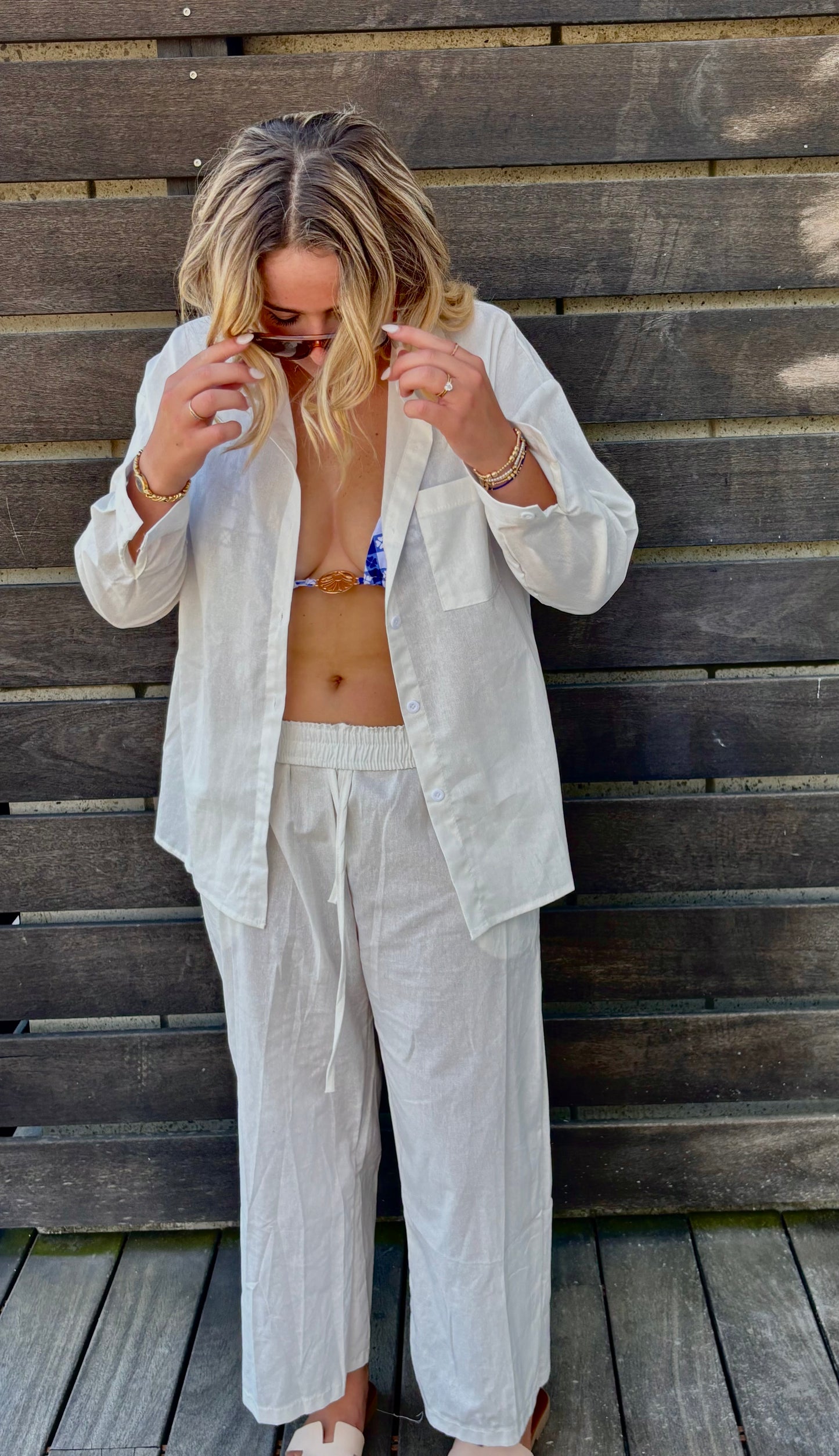 Classic Button Down - White