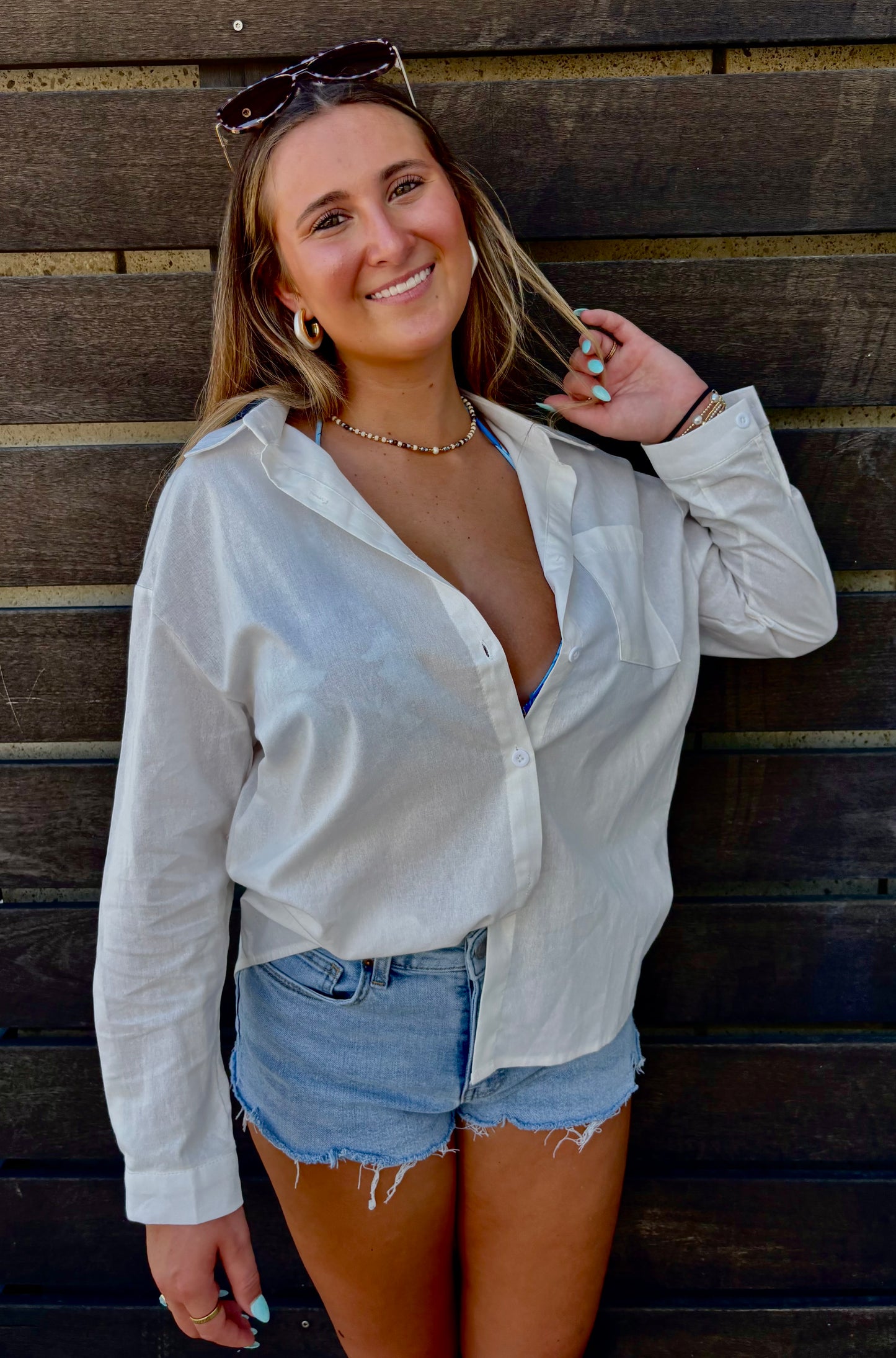 Classic Button Down - White