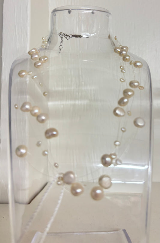 Sprinkle of Pearls Necklace