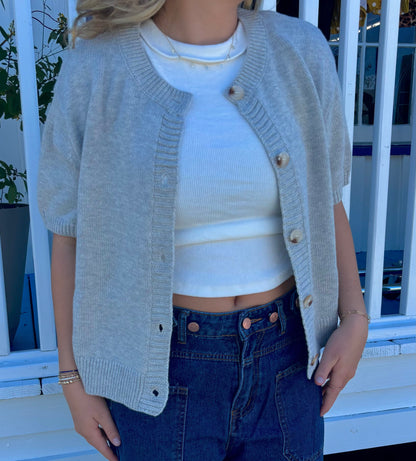 Coastline Cardigan - Grey