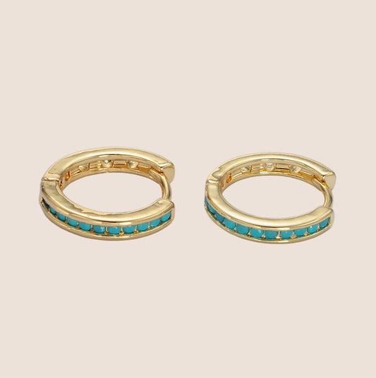 Turquoise Huggies