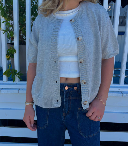 Coastline Cardigan - Grey
